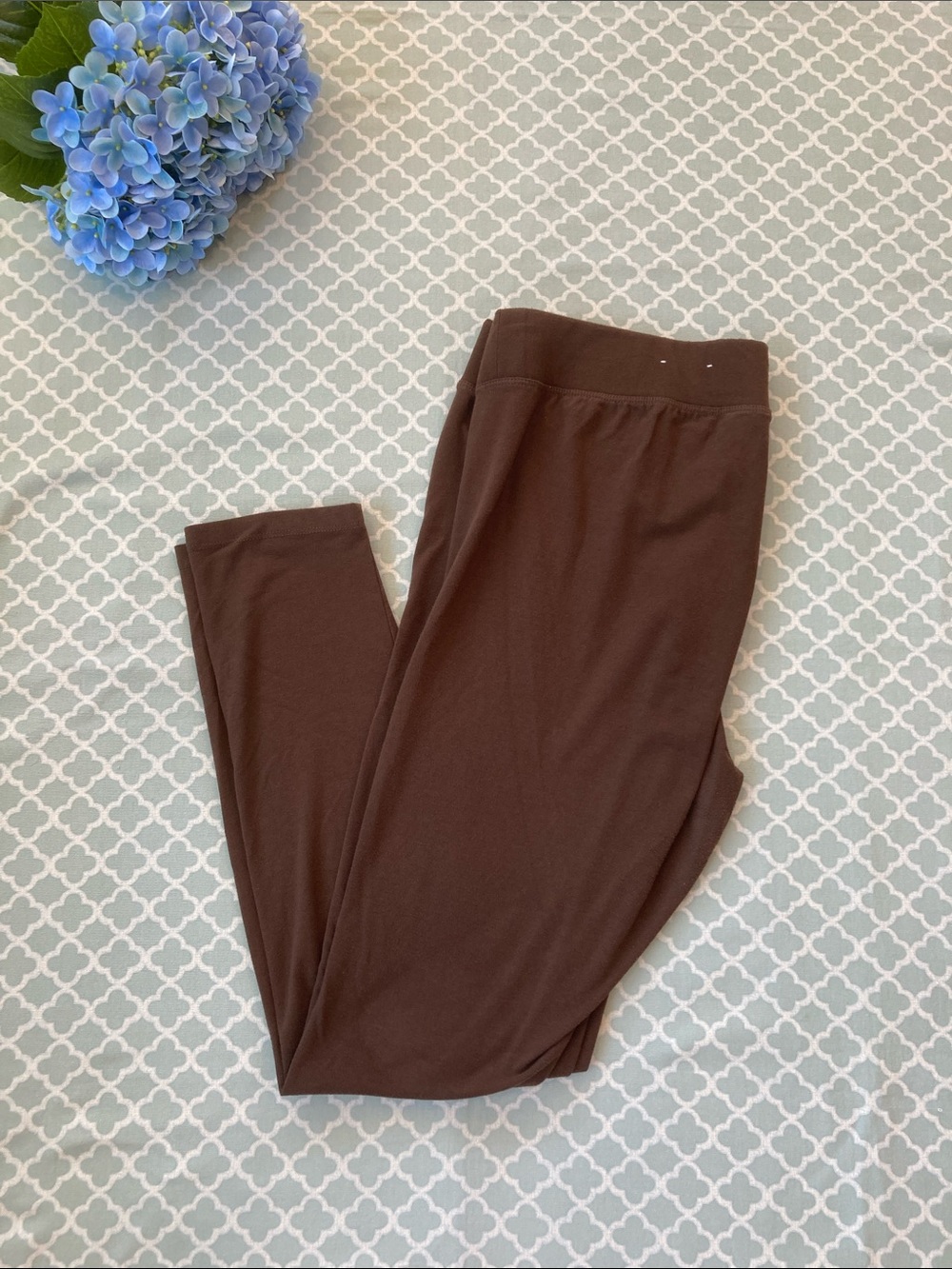 Sonoma Ankle Length Leggings Brown XL